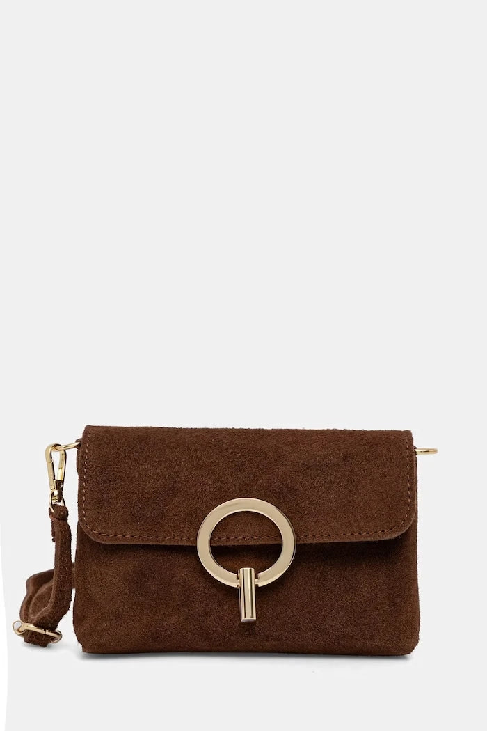 Answear.LAB чанта crossbody дамска от велур