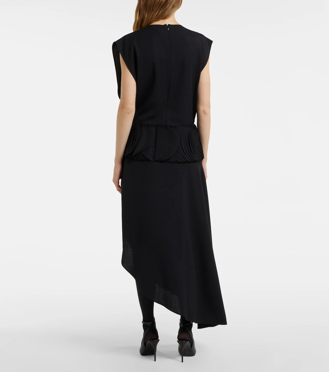 Alaïa - Milfeuil midi dress