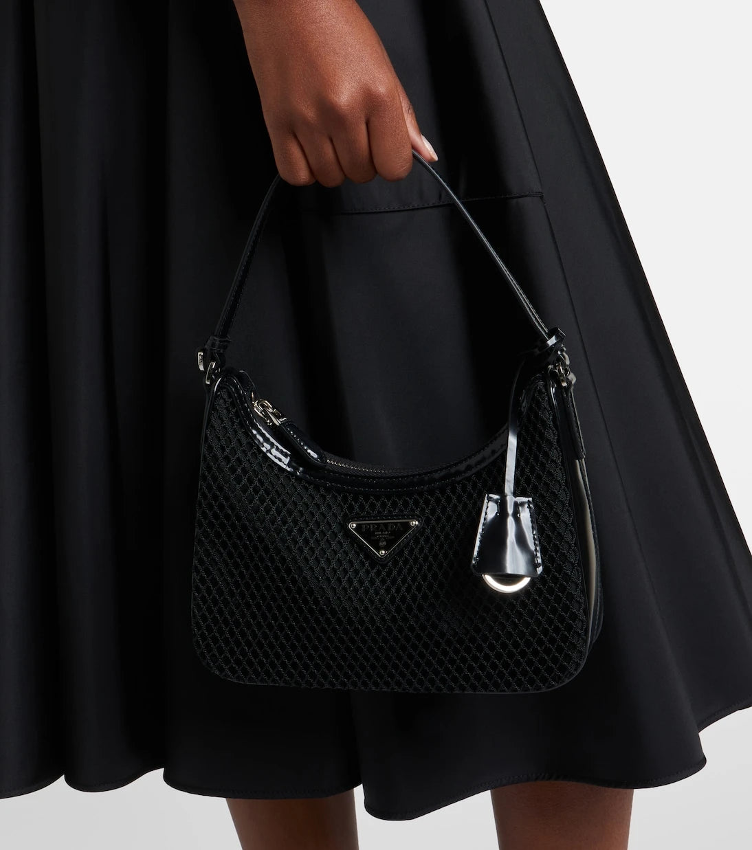 Prada - Prada Re-Edition 2005 Mini mesh shoulder bag