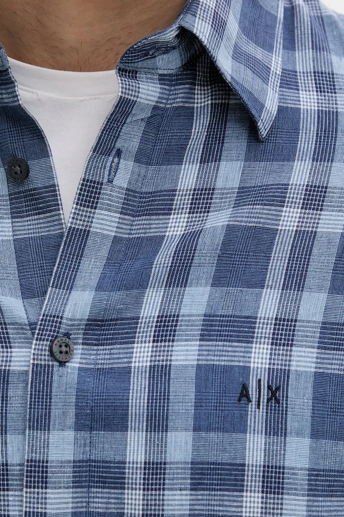 Armani Exchange риза мъжка с памук