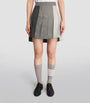 Pleated Mini Skirt DARK GREY