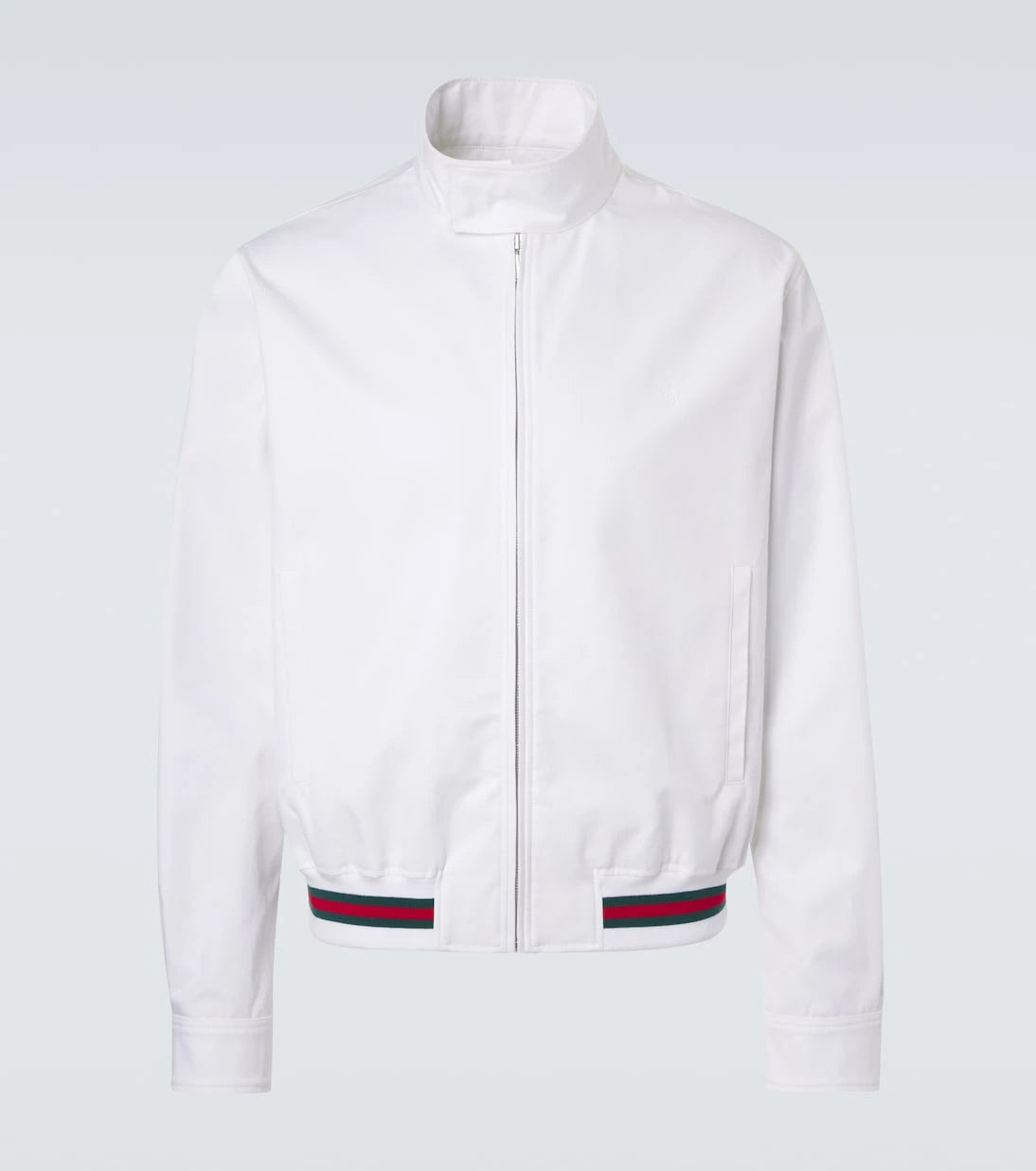 Gucci - Web Stripe cotton twill jacket
