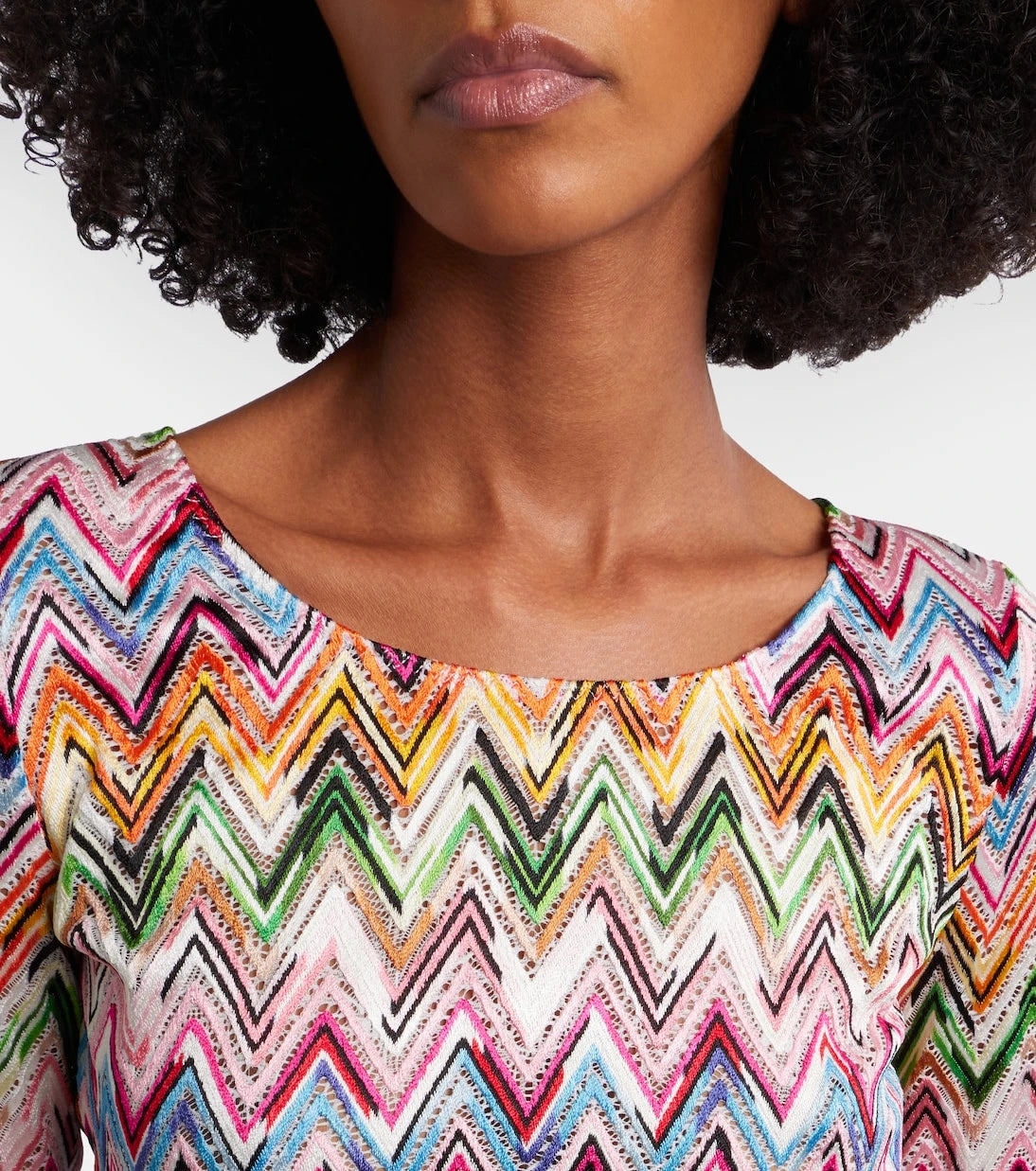 Missoni - Zigzag crop top