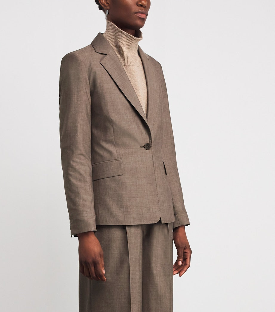 Virgin Wool Marty Blazer