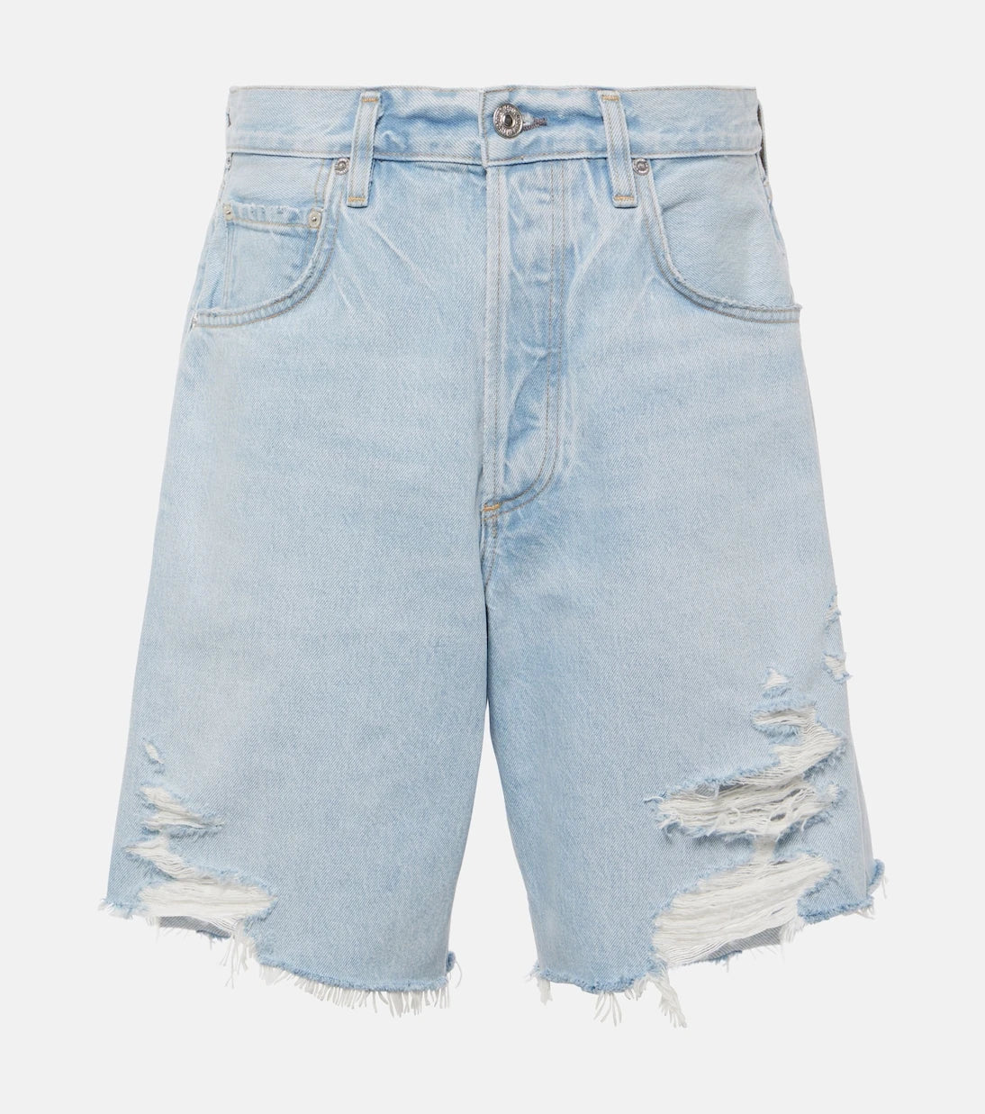 Citizens of Humanity - Ayla distressed denim shorts