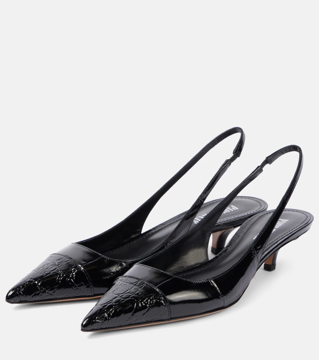 Paris Texas - Miranda 35 patent leather slingback pumps