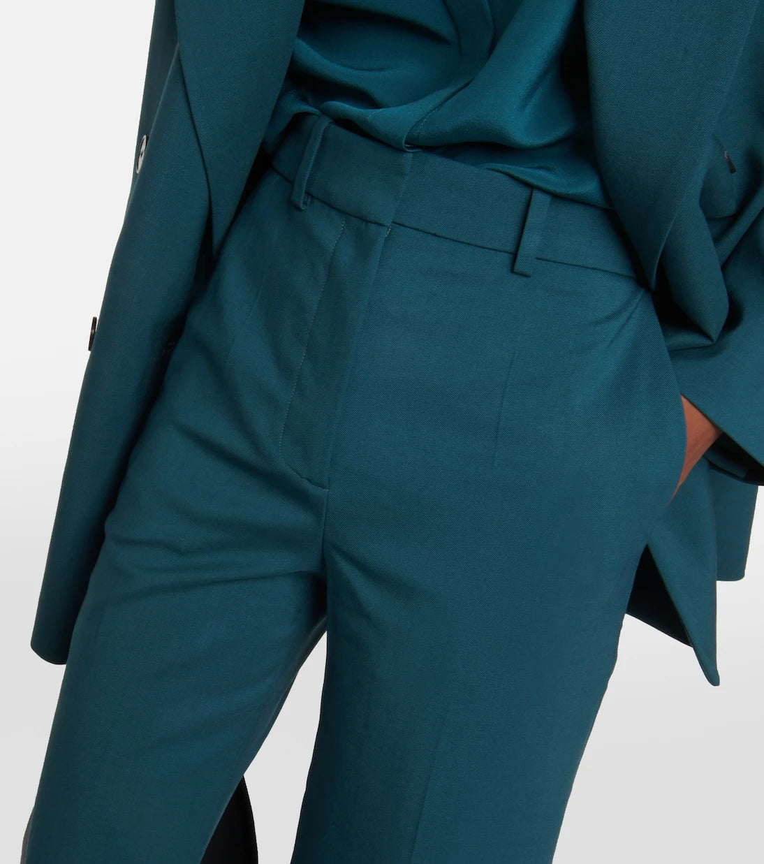 Joseph - Morissey mid-rise wool straight pants