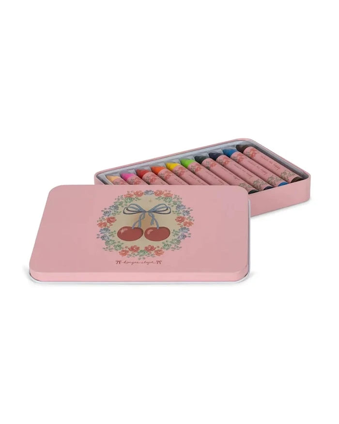 Konges Sløjd Balmumlu Pasteller CRAYONS BEES WAX 10 PCS