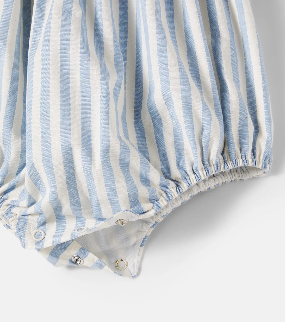 Pepa London - Baby striped cotton playsuit
