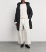 Max Mara Black Down Water-Resistant The Cube Coat
