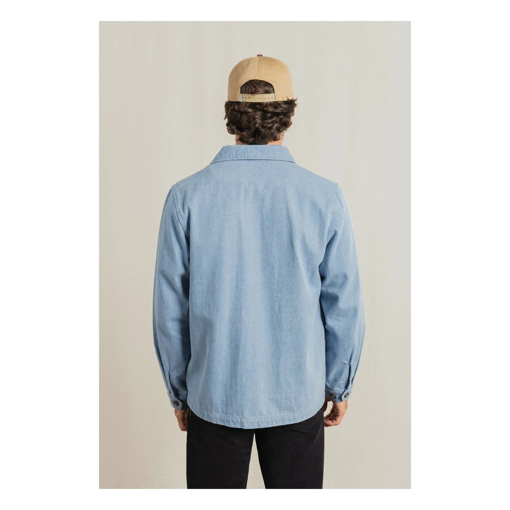 Rhythm - Arguam LS overshirt  | Light Blue