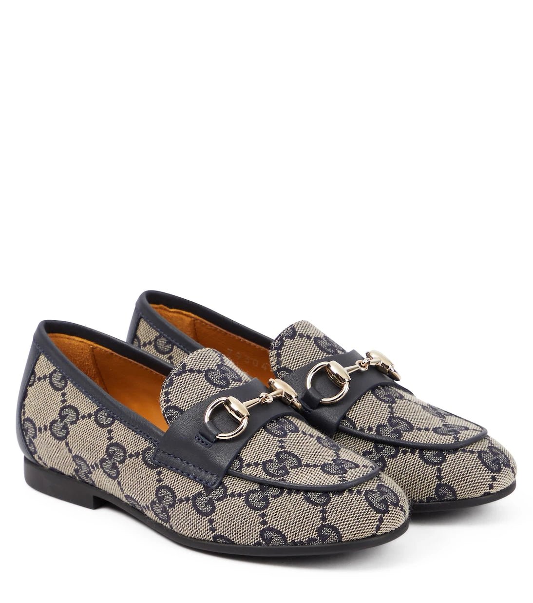 Gucci Kids - Horsebit GG Canvas loafers