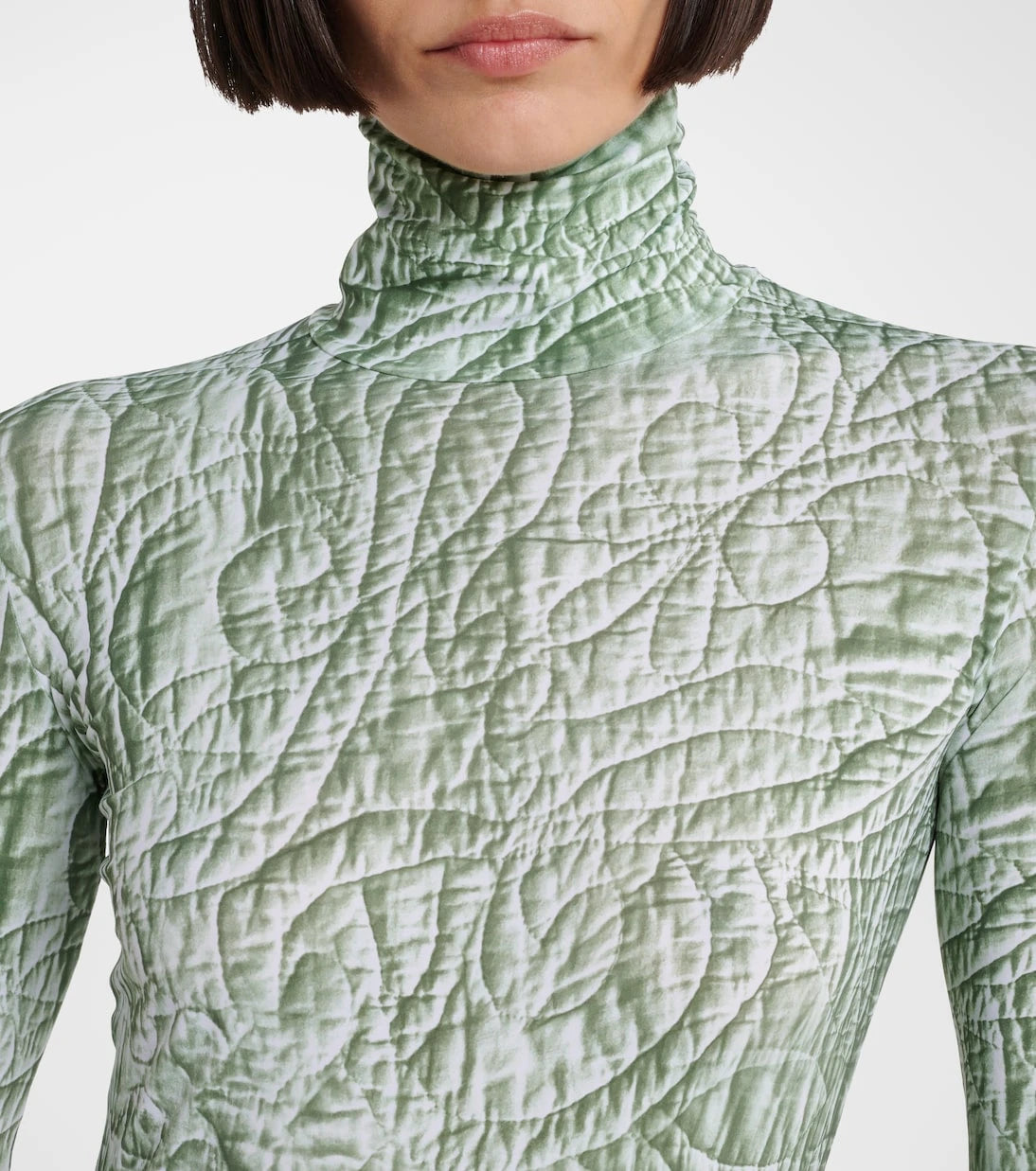 MM6 Maison Margiela - Printed jersey bodysuit