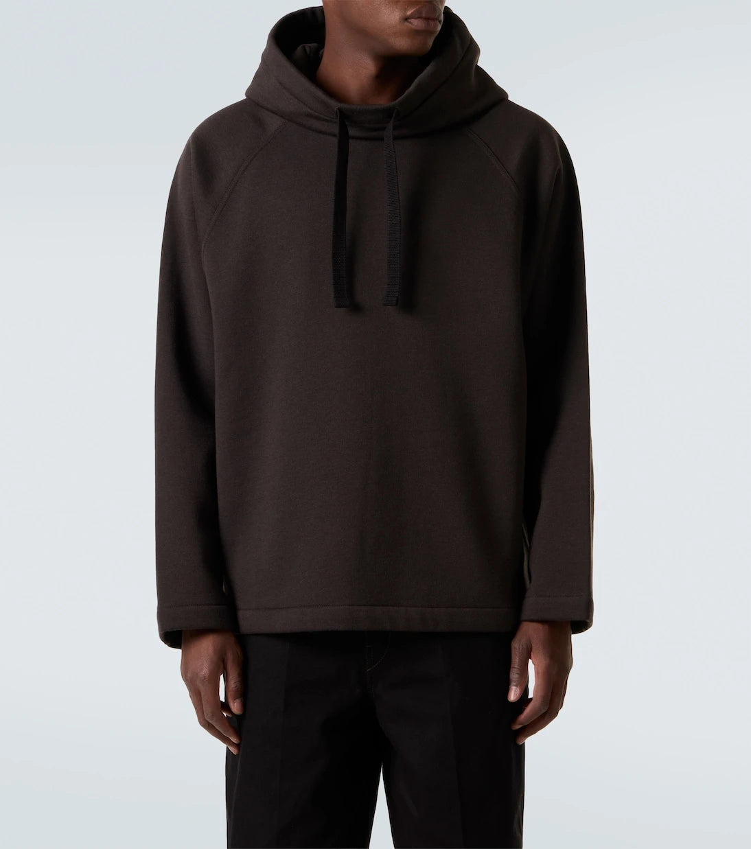 Lemaire - Wool and cotton hoodie