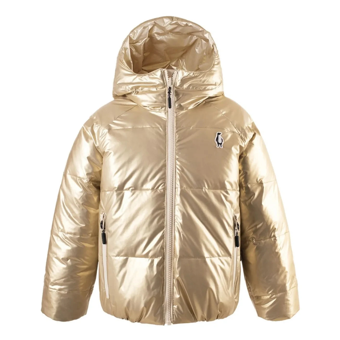 Gosoaky - Flashy Dragon waterproof jacket | Gold
