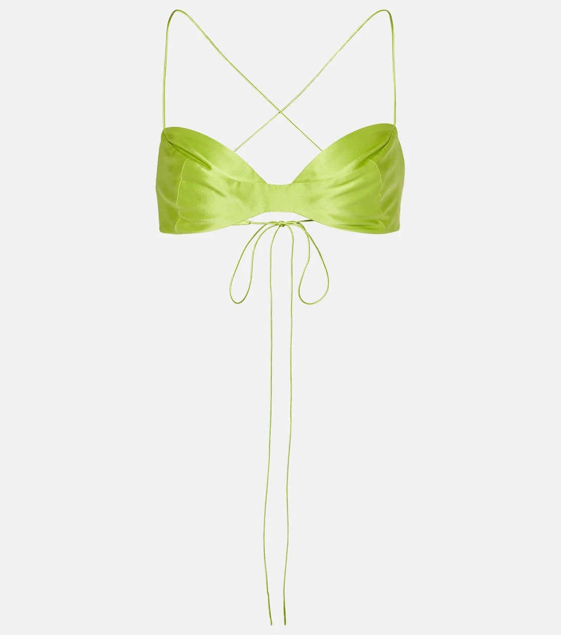The Sei - Silk satin bra top