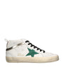 Golden Goose White Mid Star Bio High-Top Sneakers