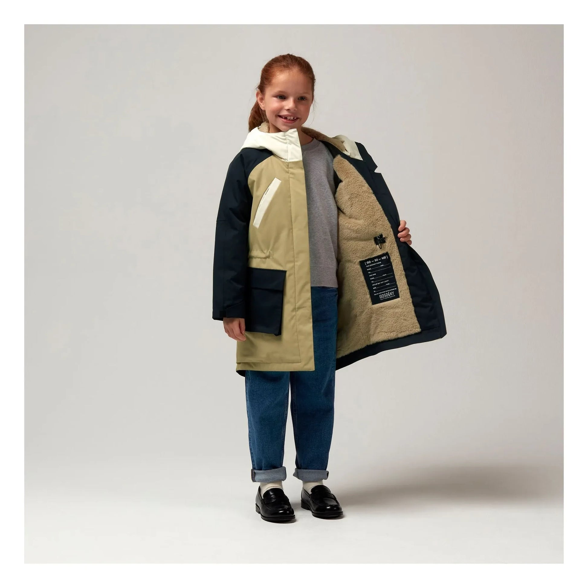 Gosoaky - Fast Camel waterproof parka | Pale green