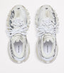 Balenciaga White Track Signature Sneakers