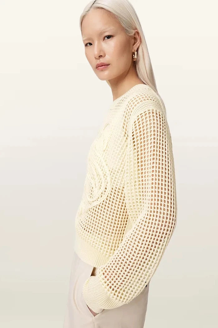 AllSaints Пуловер дамски с вискоза RAELYN