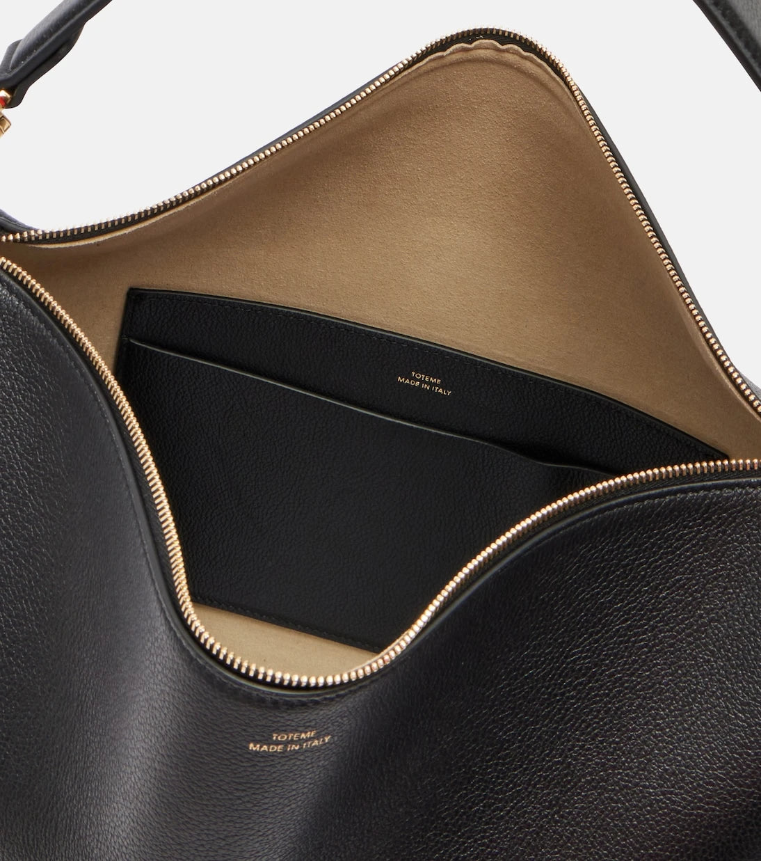 Toteme - Bevel leather shoulder bag