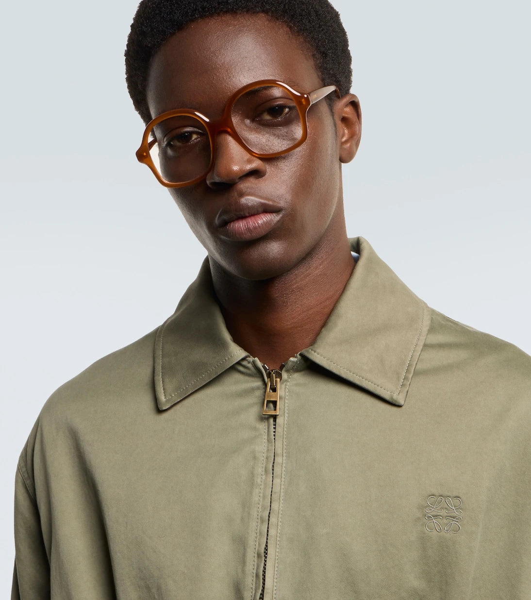 Loewe - İnce yuvarlak camlı gözlük