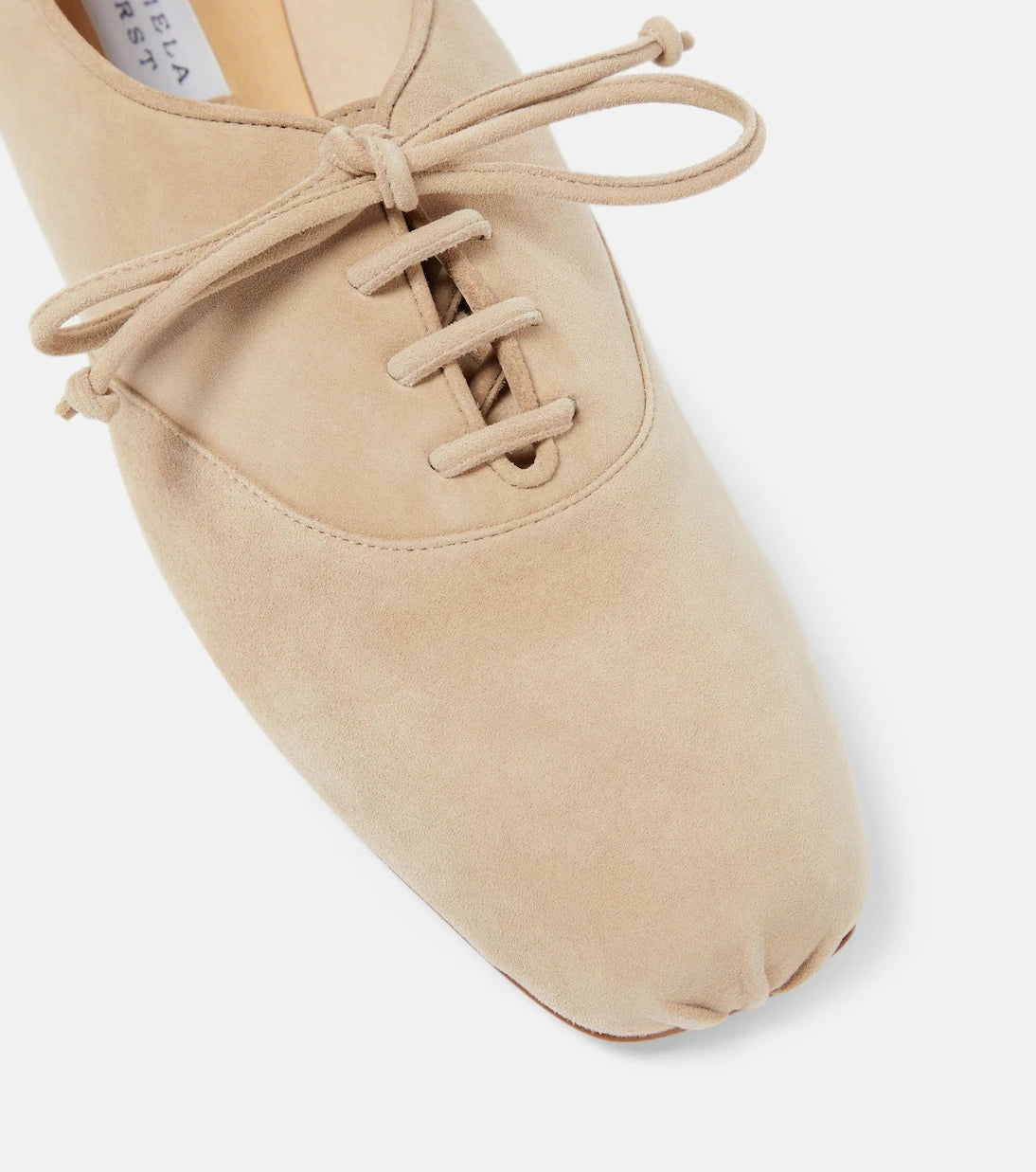 Gabriela Hearst - Maya leather lace-up flats