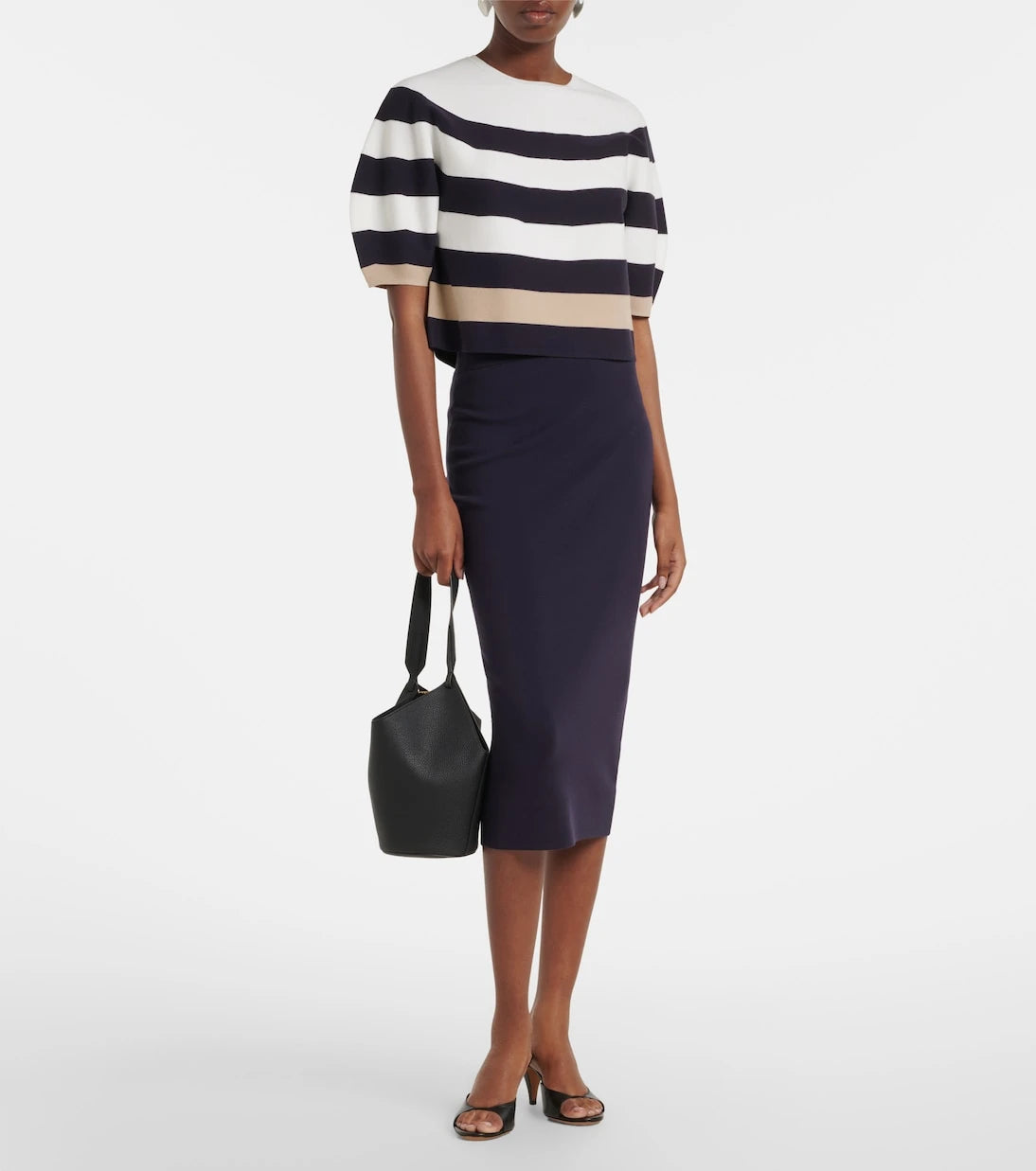 Max Mara - Striped knitted sweater