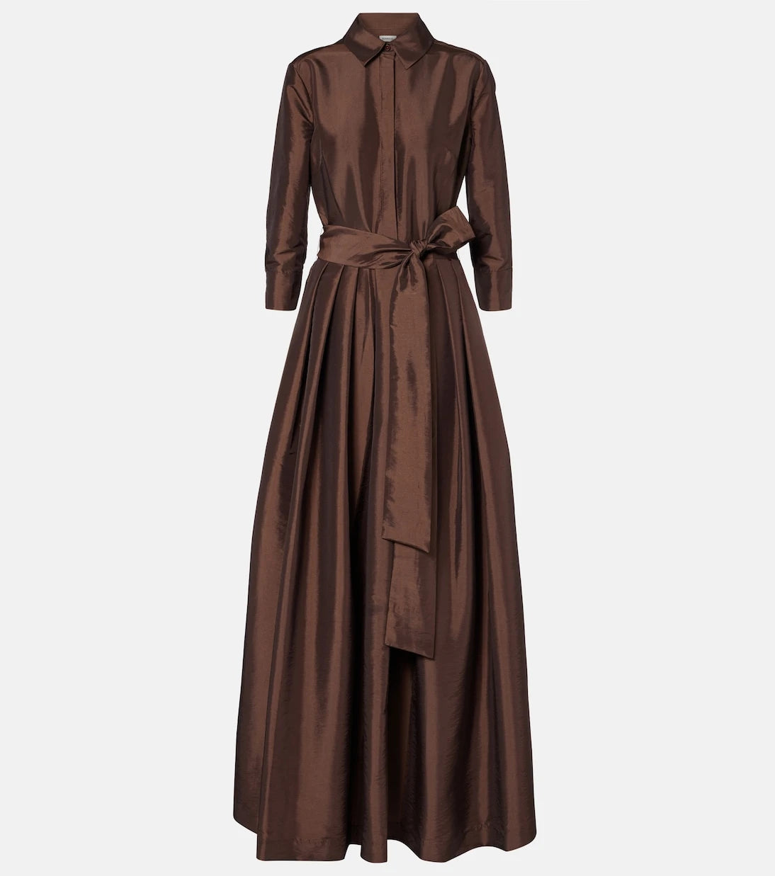Simkhai - Julip belted taffetta gown
