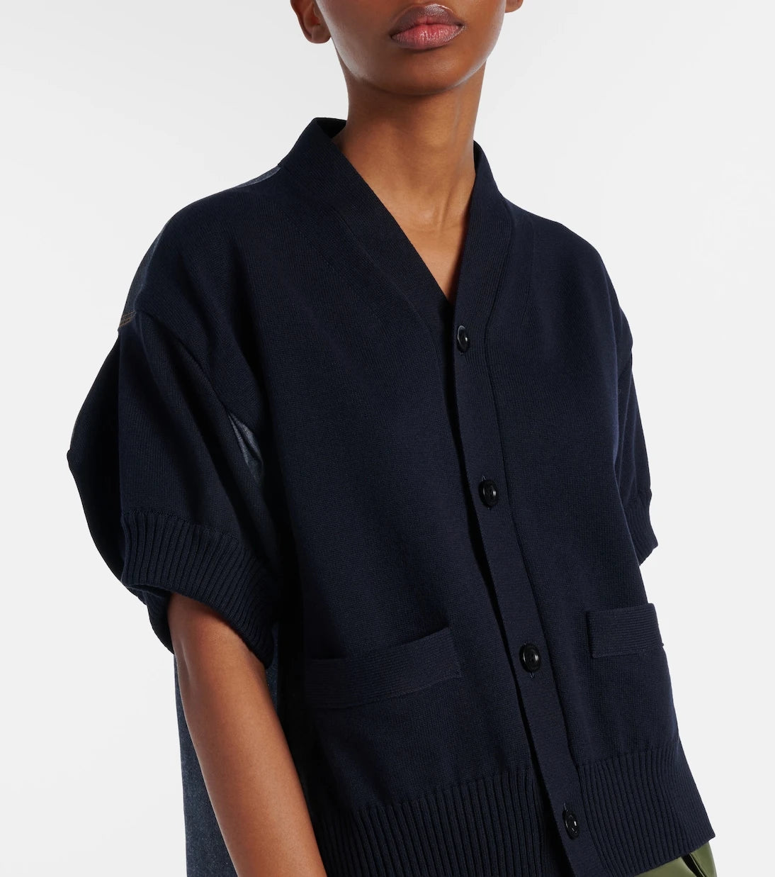 Sacai - Paneled shirt