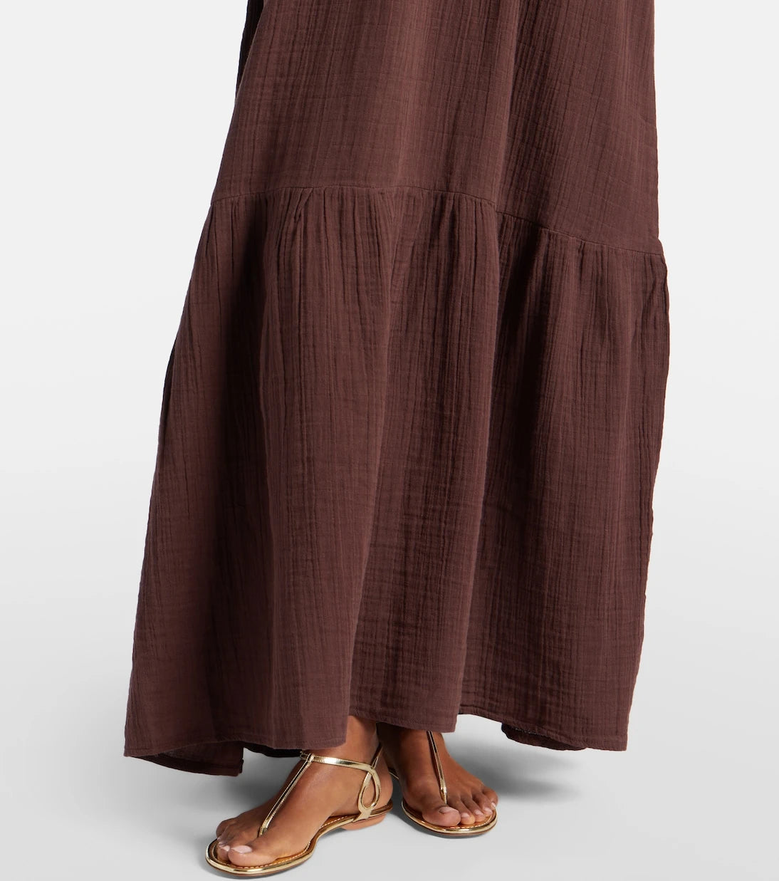 Melissa Odabash - Shay halterneck cotton maxi dress