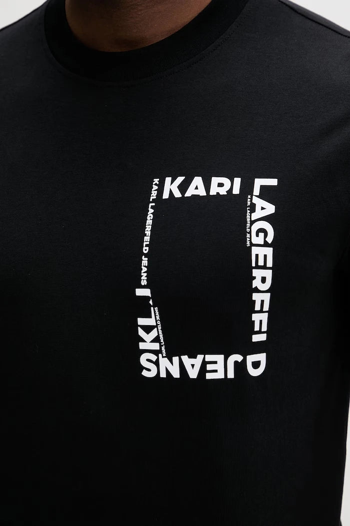 Karl Lagerfeld Jeans Erkek Pamuklu Tişört