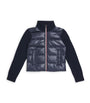 Moncler Enfant Down-Filled Virgin Wool Cardigan