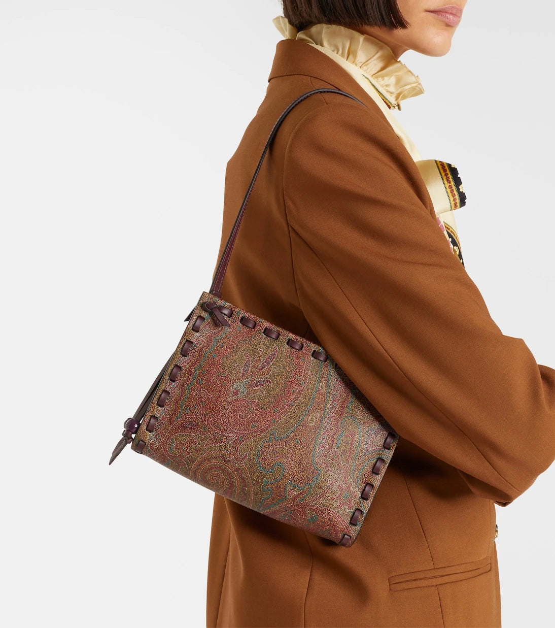 Etro - Arnica Small coated canvas pouch