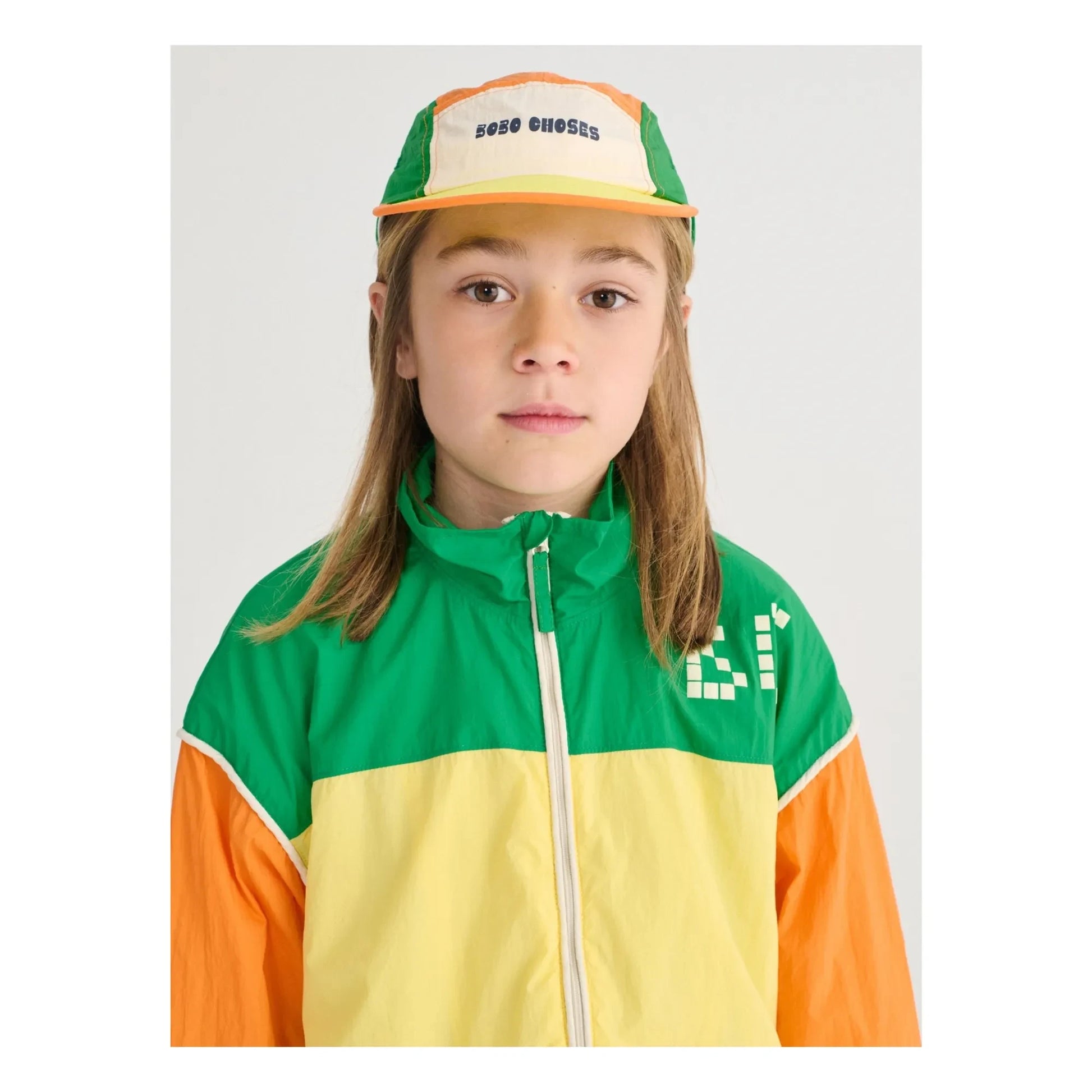 Bobo Choses - Colorblock cap | Orange