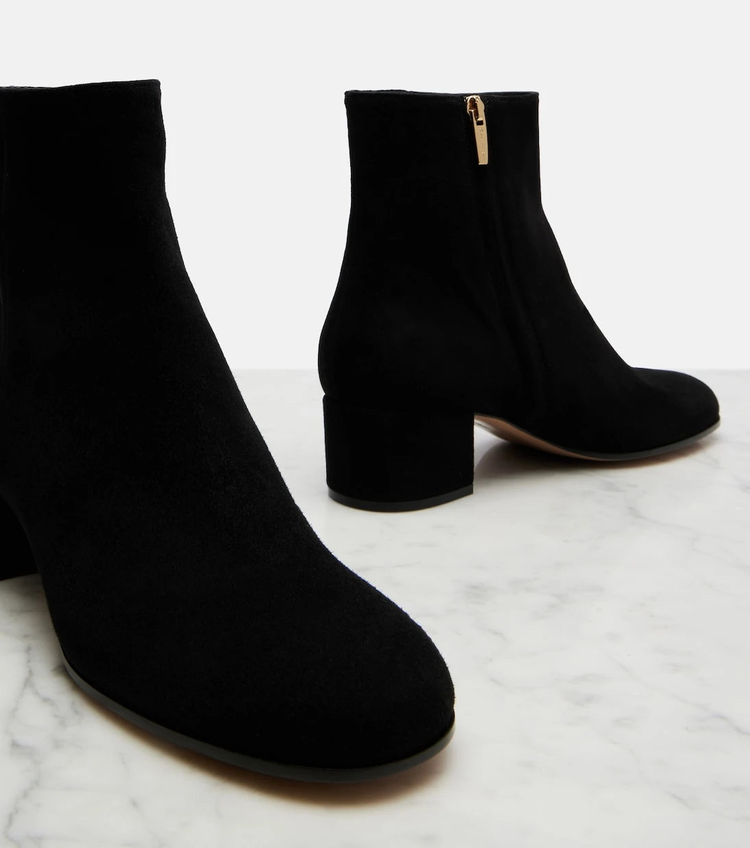 Gianvito Rossi - Joelle suede ankle boots