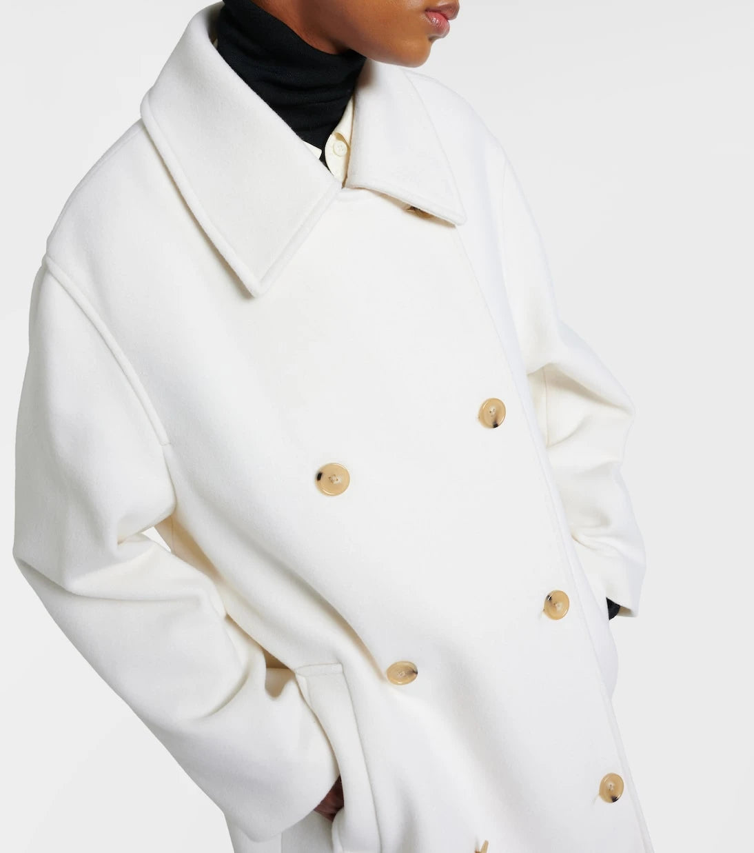 Toteme - Double-breasted wool-blend coat