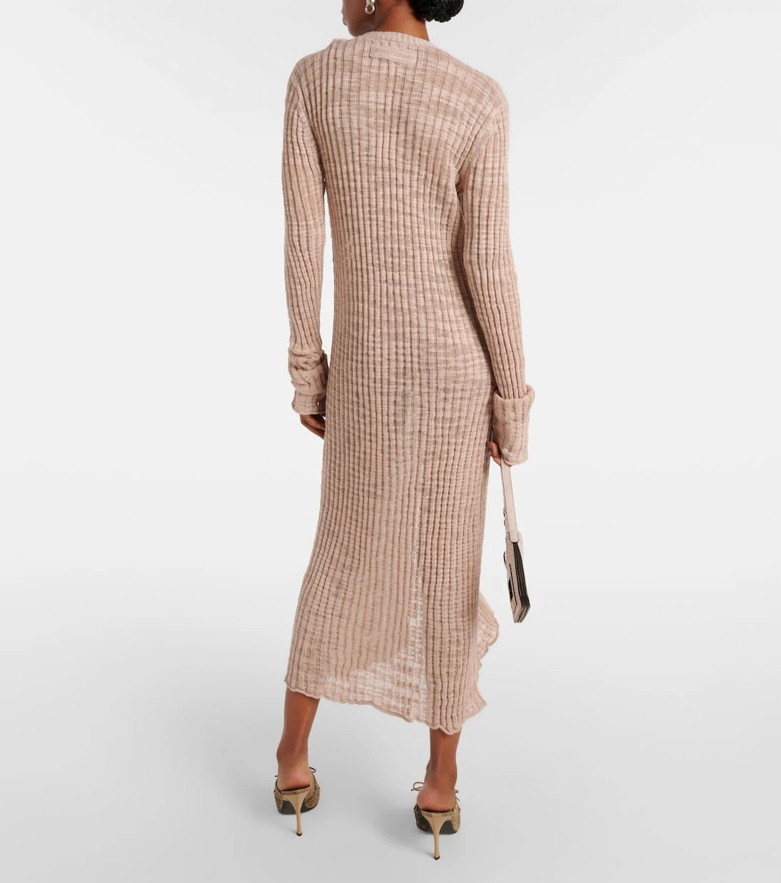 Acne Studios - سترة كارديغان من مزيج الكتان