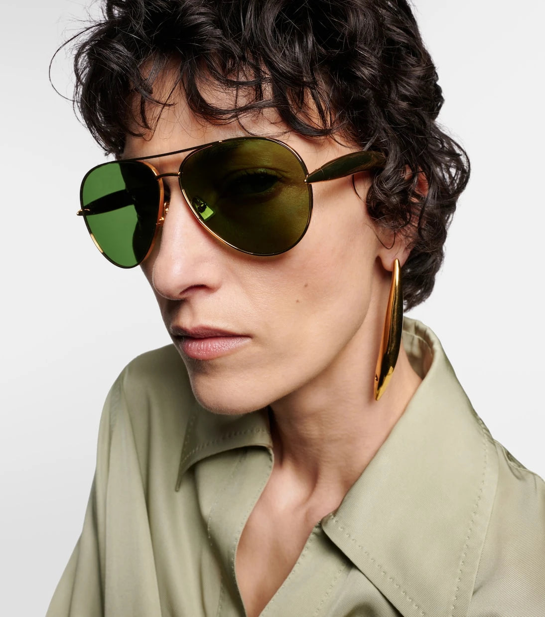 Bottega Veneta - Sardine aviator sunglasses