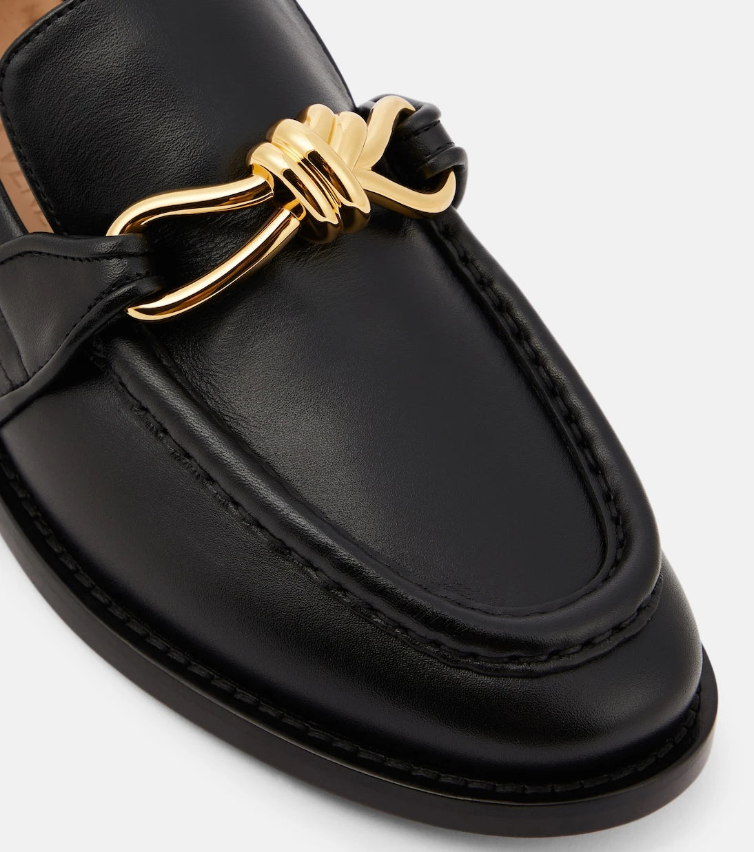 Bottega Veneta - Astaire leather loafers
