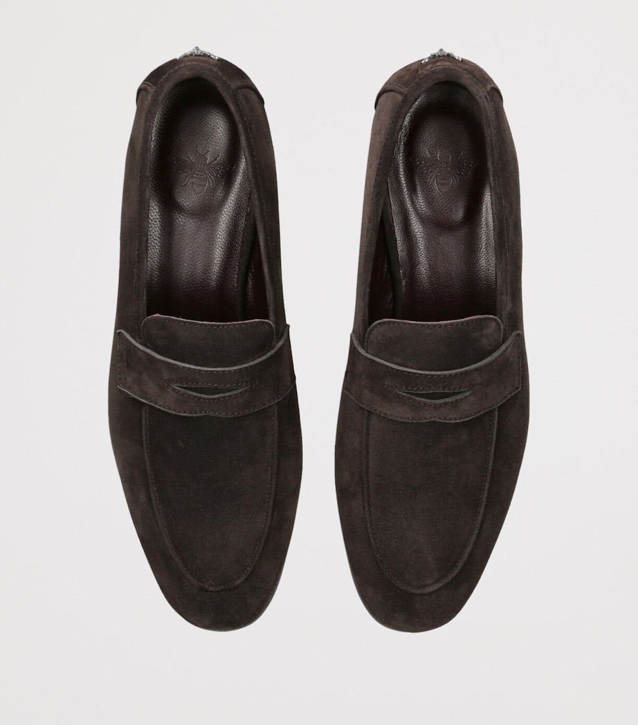 Bougeotte Brown Suede Flaneur Loafers