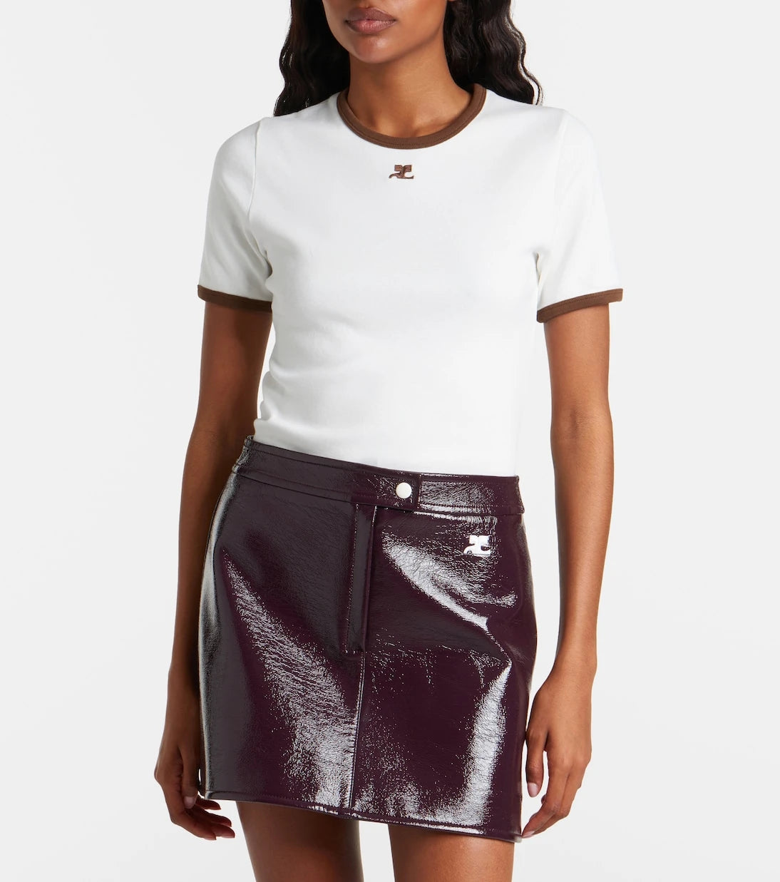 Courrèges - Cotton jersey T-shirt
