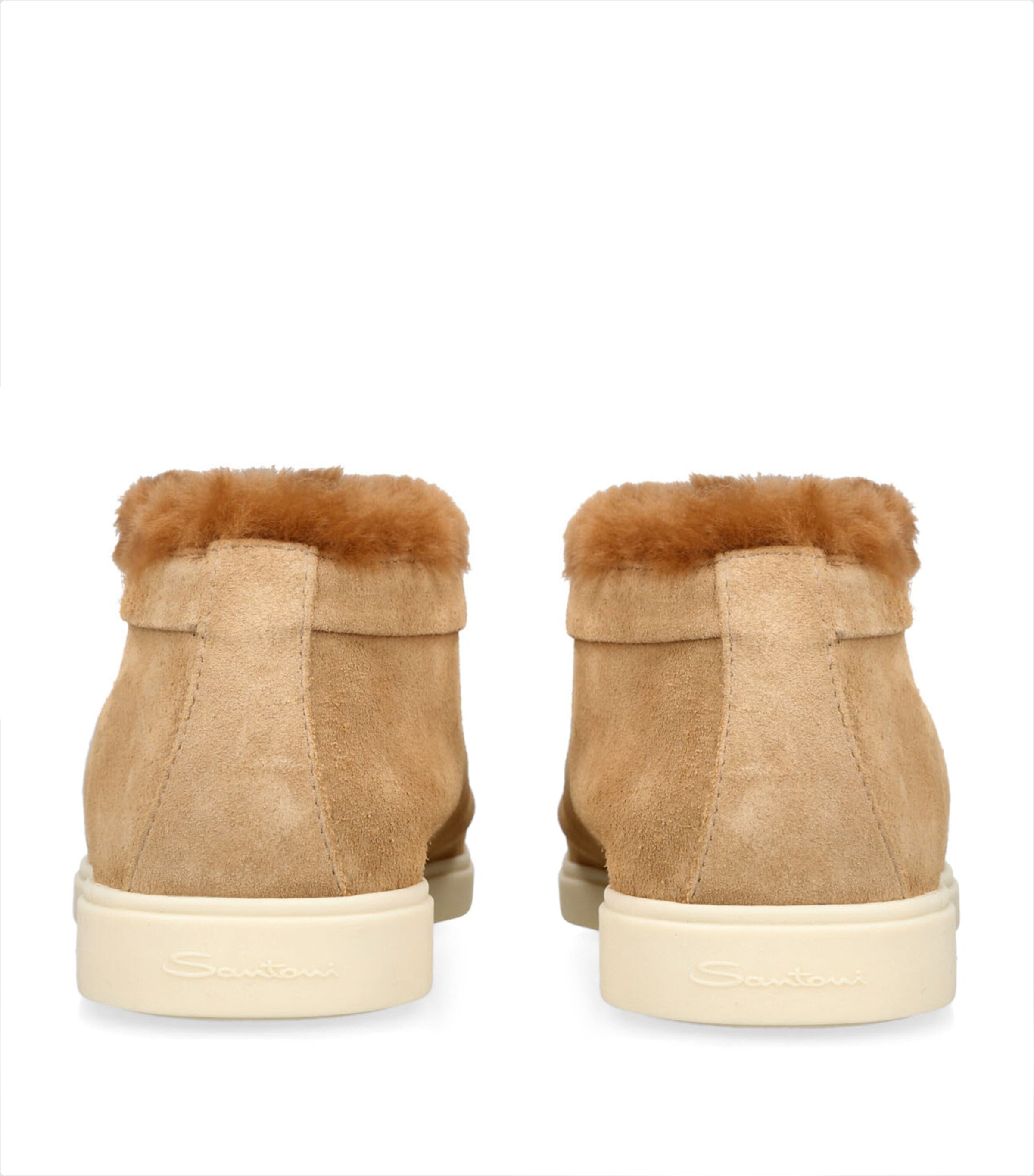 Brown Suede Fortune Ankle Boots