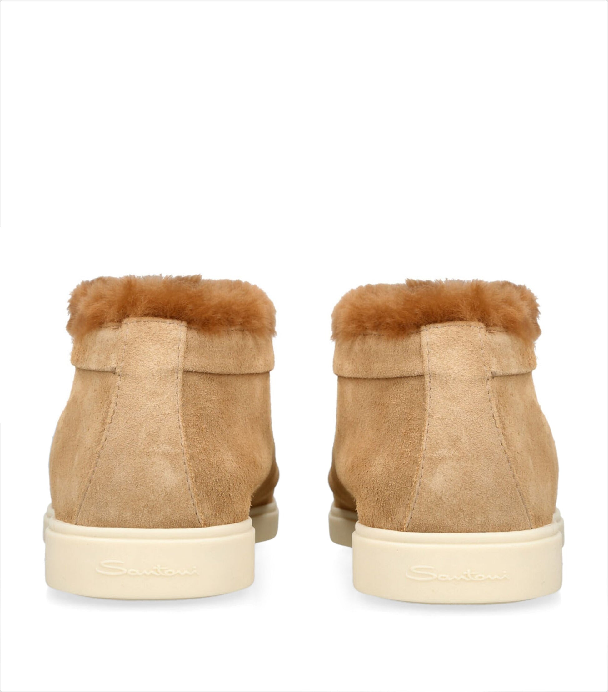 Brown Suede Fortune Ankle Boots