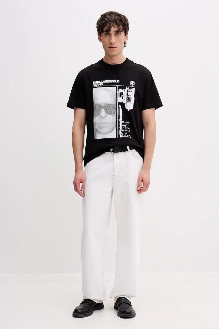 Karl Lagerfeld Jeans тениска мъжка от памук