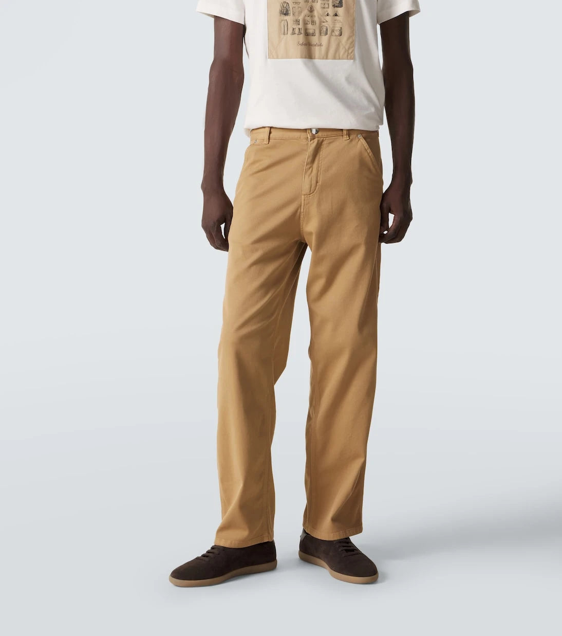 Moncler - Cotton straight pants