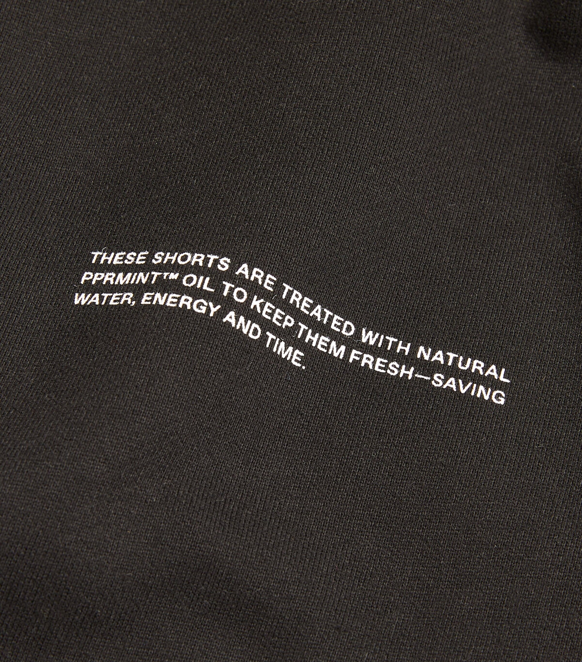 Black Organic Cotton 365 Long Sweatshorts