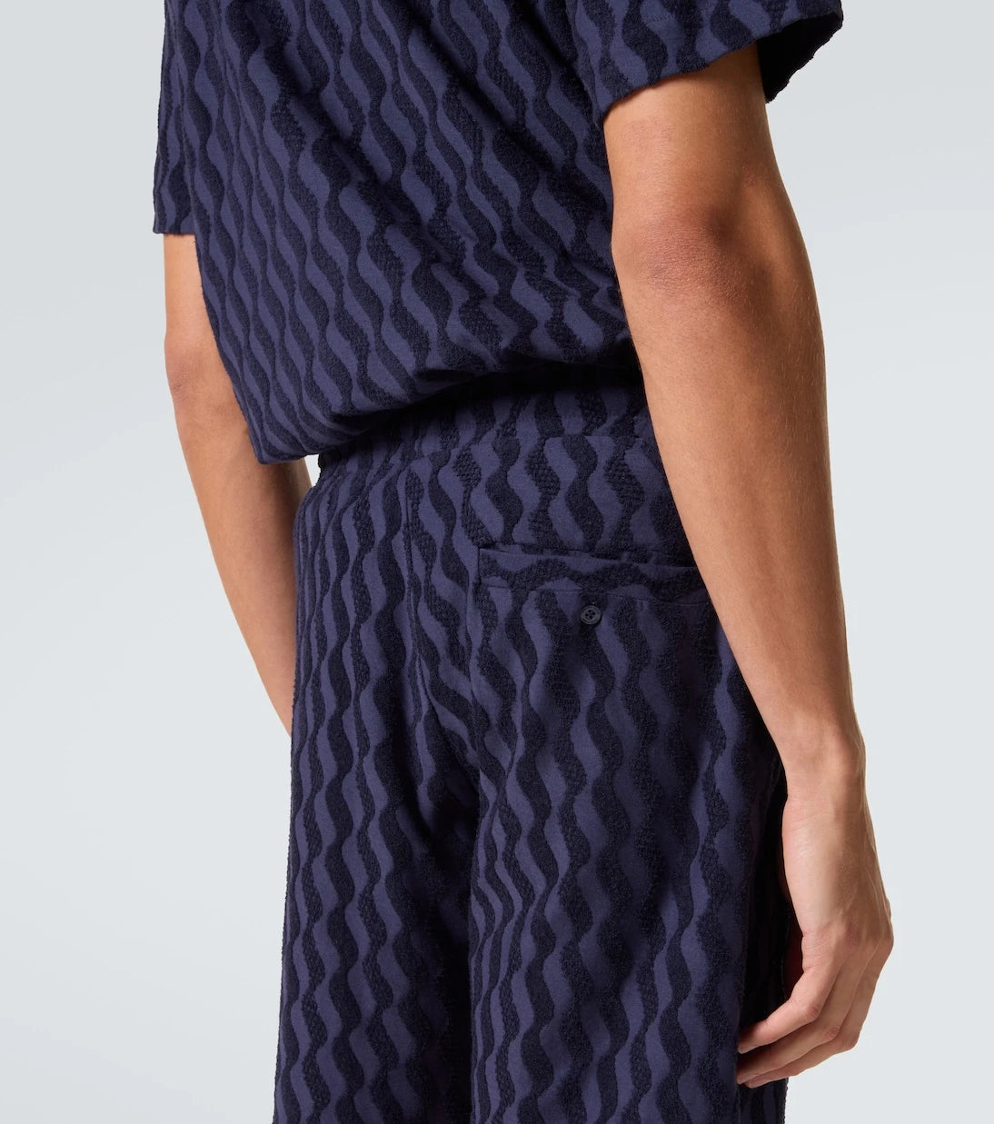 Frescobol Carioca - Augusto cotton-blend terry shorts