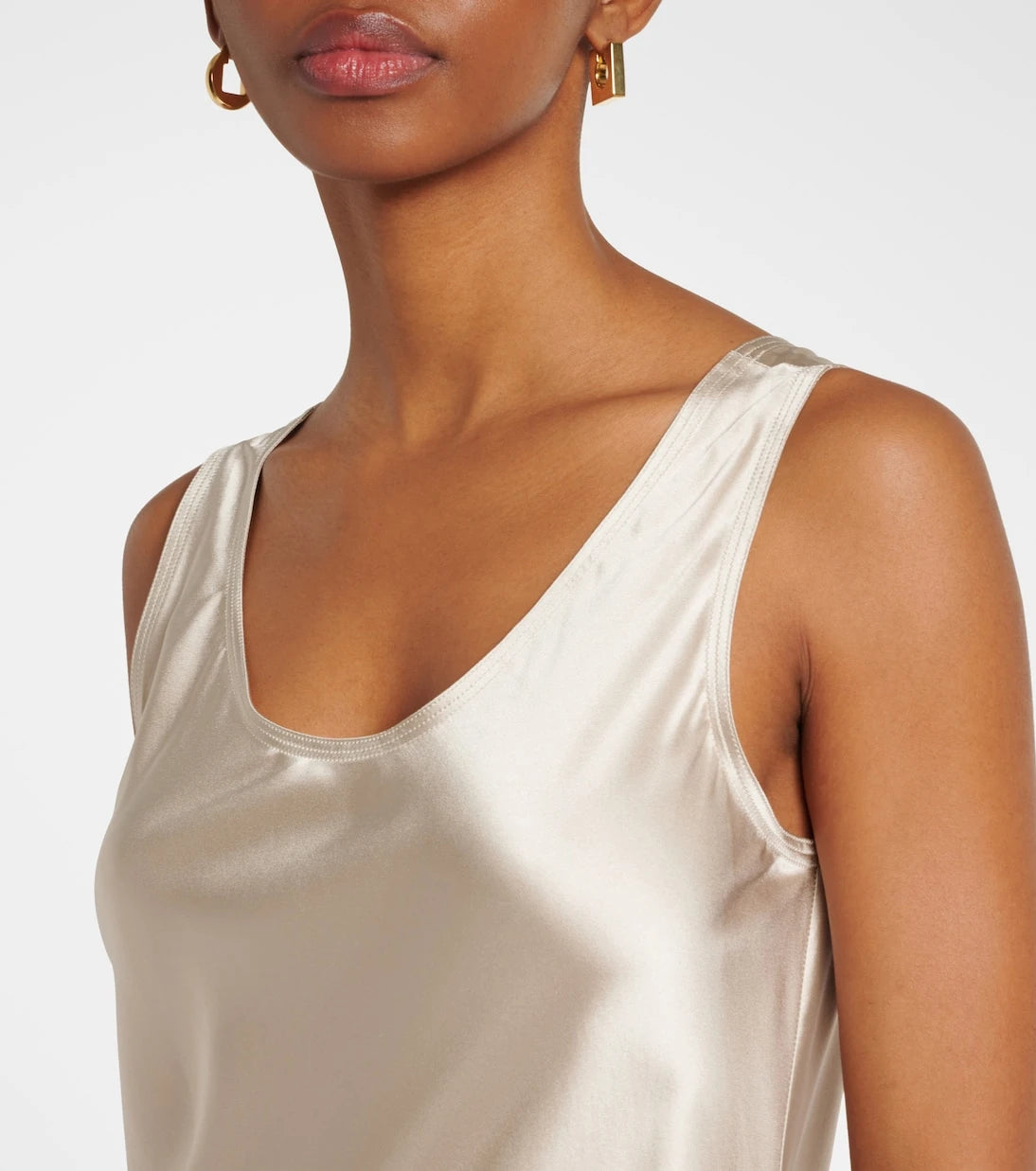 Max Mara - Banjo silk satin midi dress