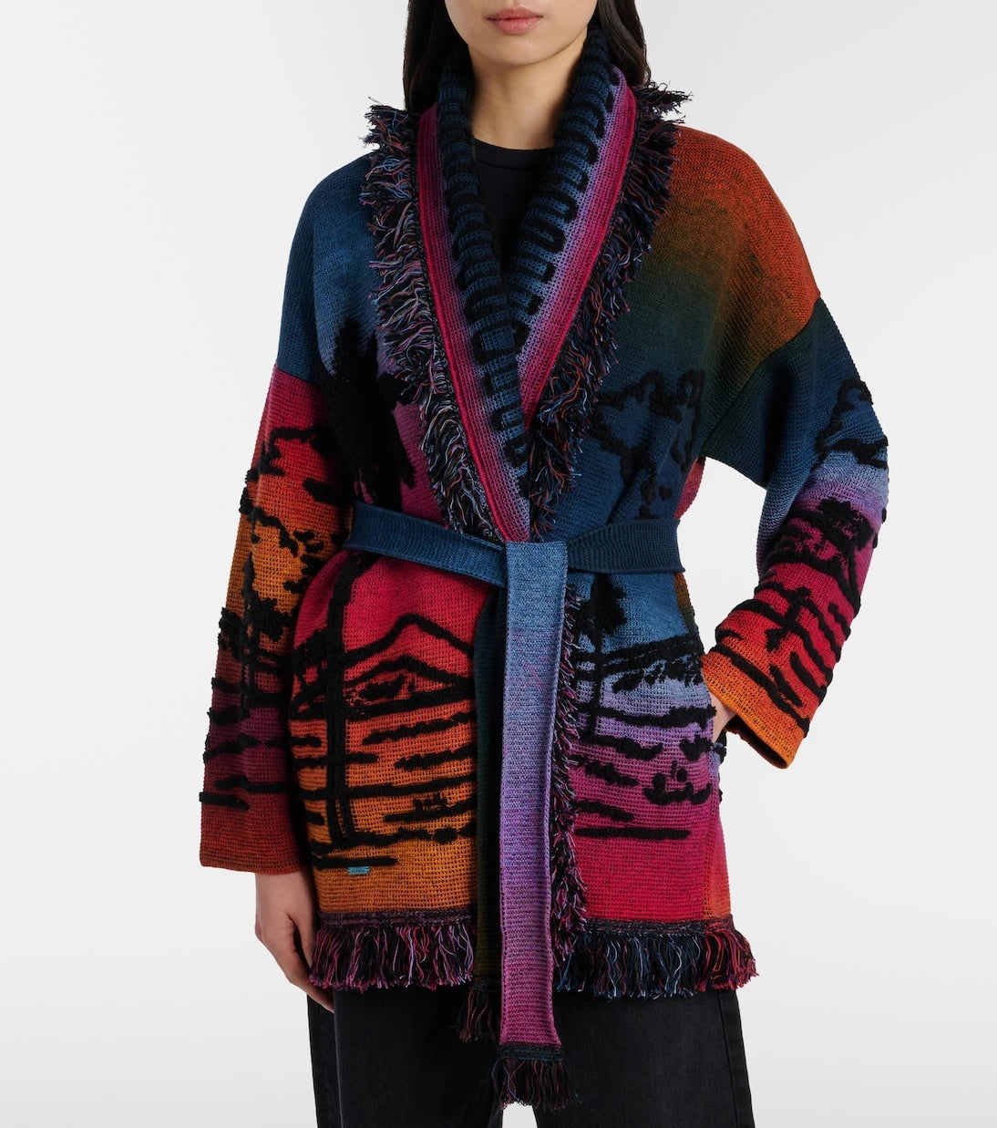Alanui - Sunset Stories cashmere-blend cardigan